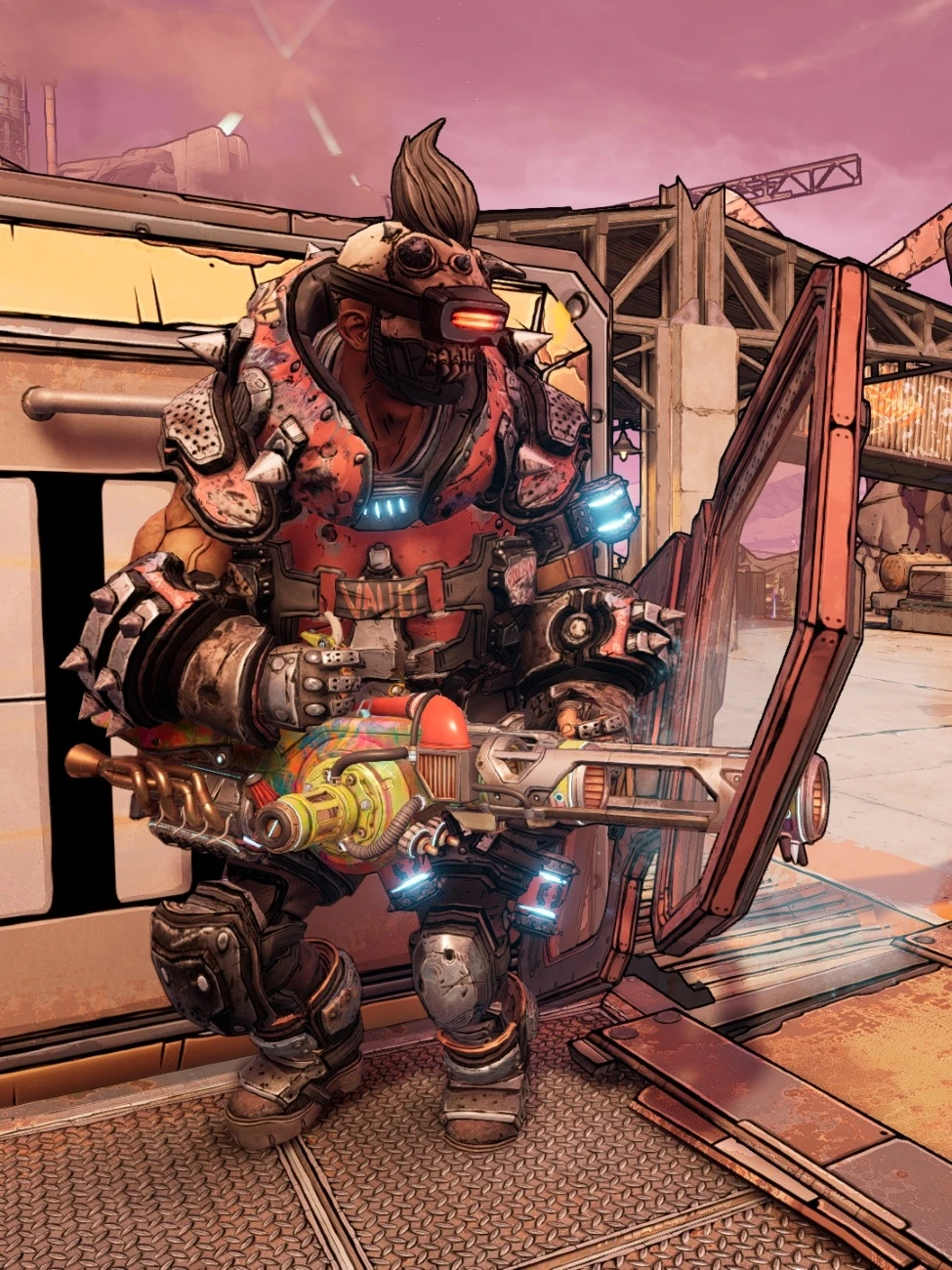 badass psycho borderlands 2