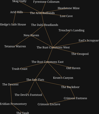 Maps Of The Borderlands Borderlands Wiki Fandom