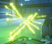 Vosk's deathgrip beams