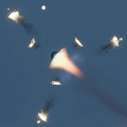 Start of the pattern - least amount of pellets.