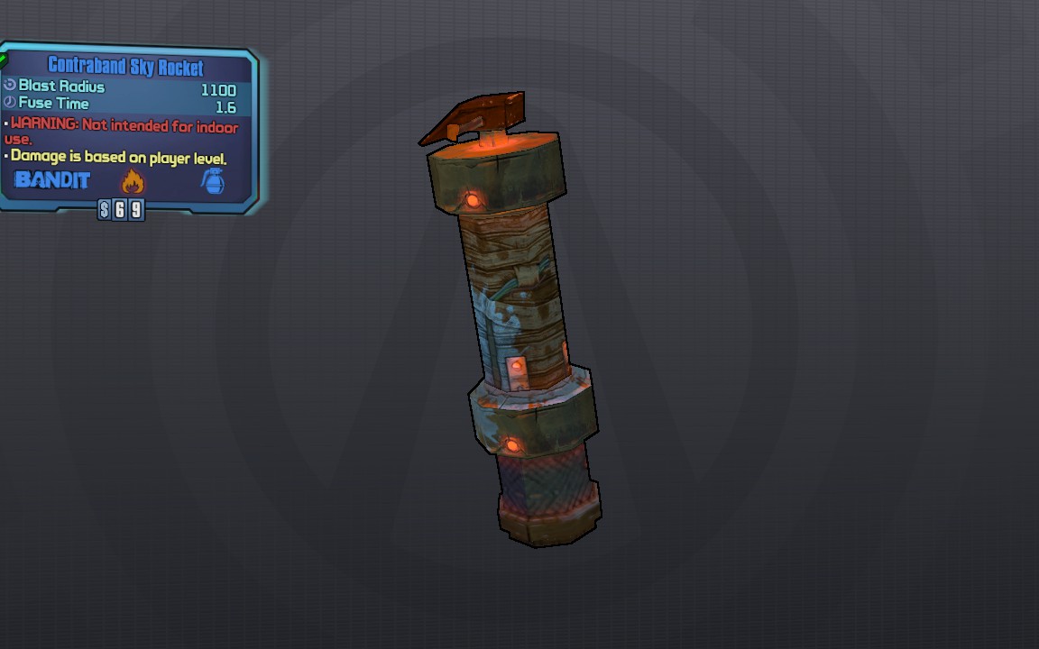 Contraband Sky Rocket | Borderlands Wiki | Fandom