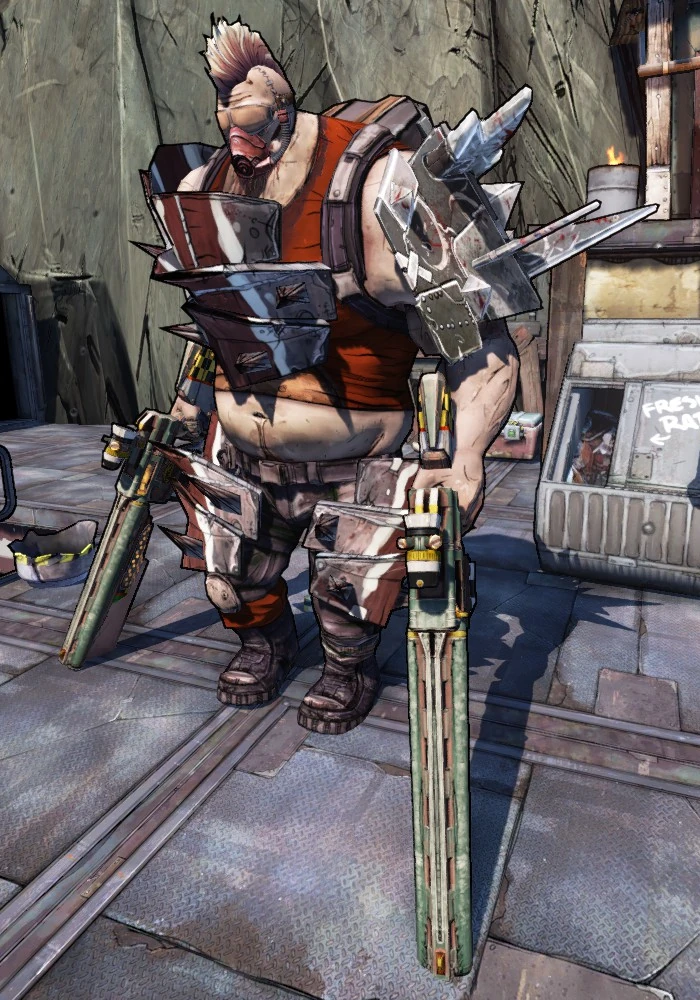Borderlands 2 безбашенный голиаф. Голиаф бордерлендс 2. Borderlands 2 безбашенный голиаф. Мистер торг бордерлендс 2. Borderlands 2 голиаф.