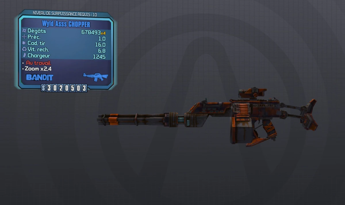 CHOPPER | Wiki Borderlands | Fandom