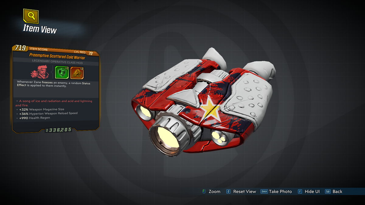 Cold Warrior | Borderlands Wiki | Fandom