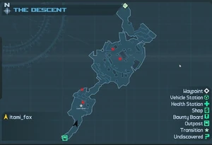 Map thedescent