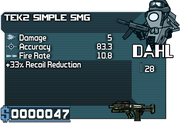 TEK2 Simple SMG