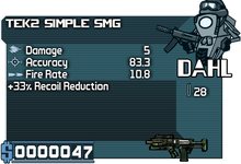 TEK2 Simple SMG