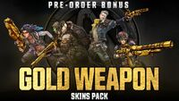 BL3 Gold Weapon Skin DLC