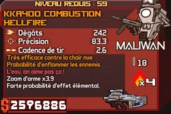 KKA400 Combustion Hellfire