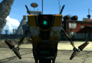 The first NPC Claptrap