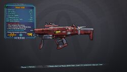 Borderlands: The Pre-Sequel cryo weapon