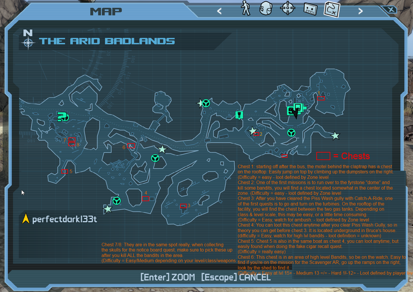 Arid Badlands Weapon Crate Locations Borderlands Wiki Fandom