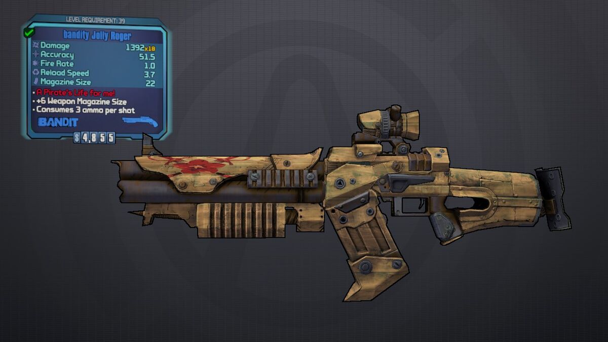 Jolly Roger | Borderlands Wiki | Fandom