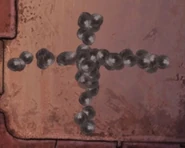 Узор выстрела в форме креста