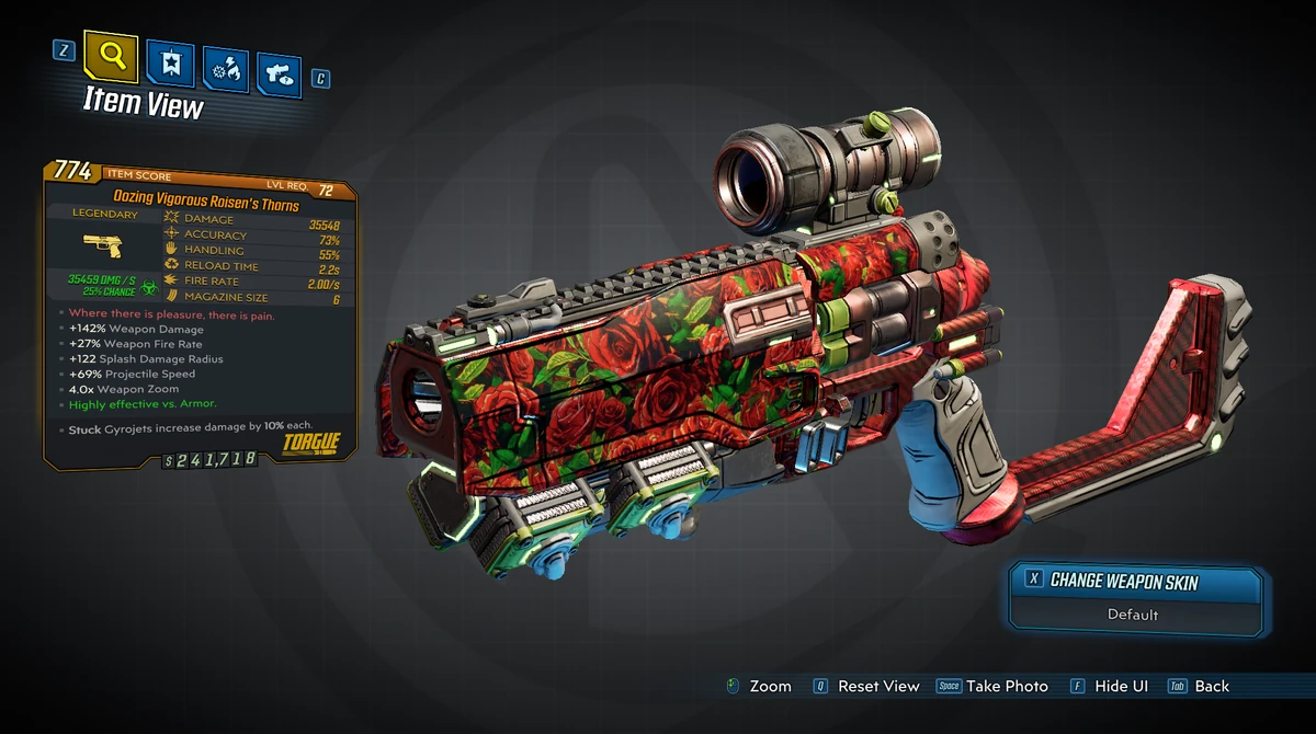 Roisen's Thorns Borderlands Wiki Fandom