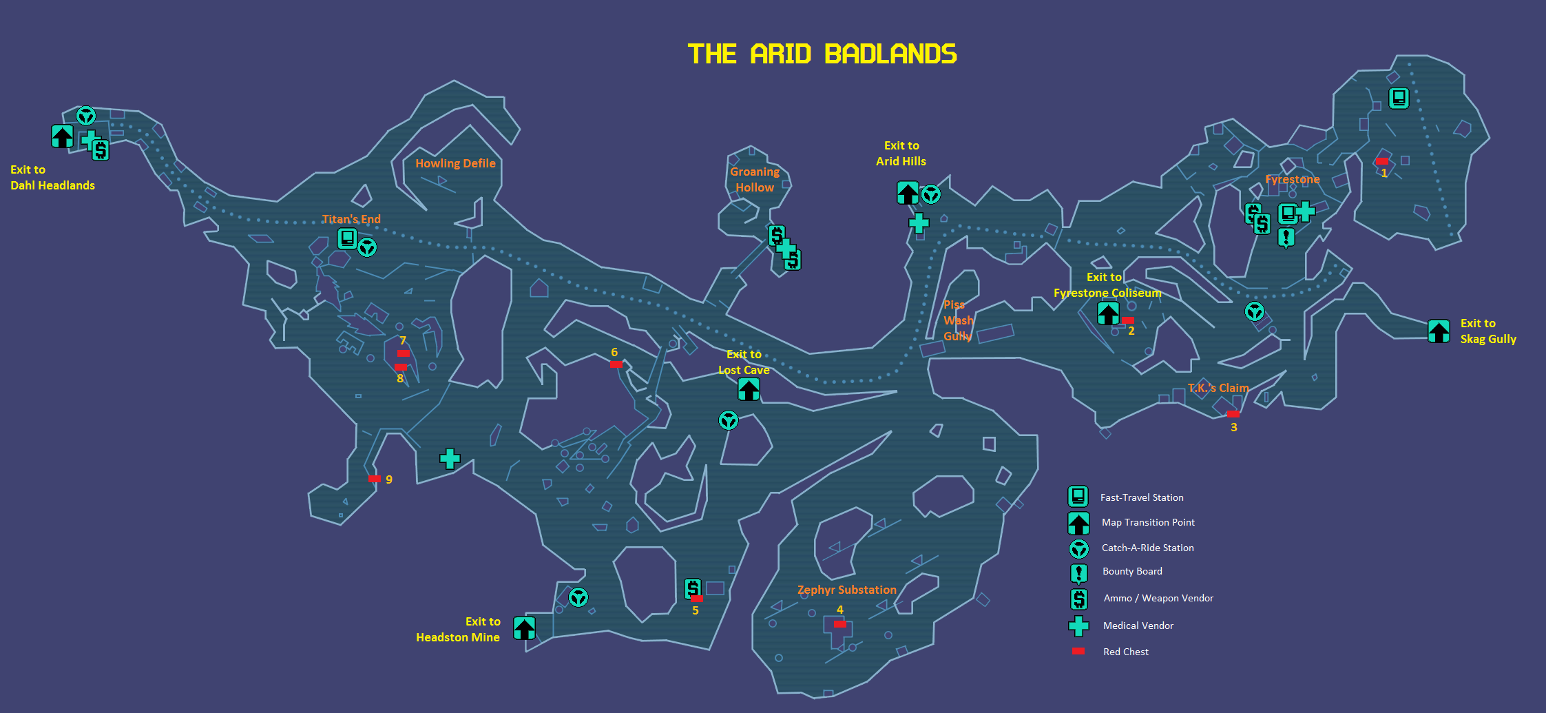 The Arid Badlands Borderlands Wiki Fandom