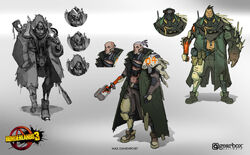 wallpapers Borderlands 3 Fl4K Drawing fl4k borderlands wiki fandom