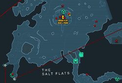 Salt flats crate locations