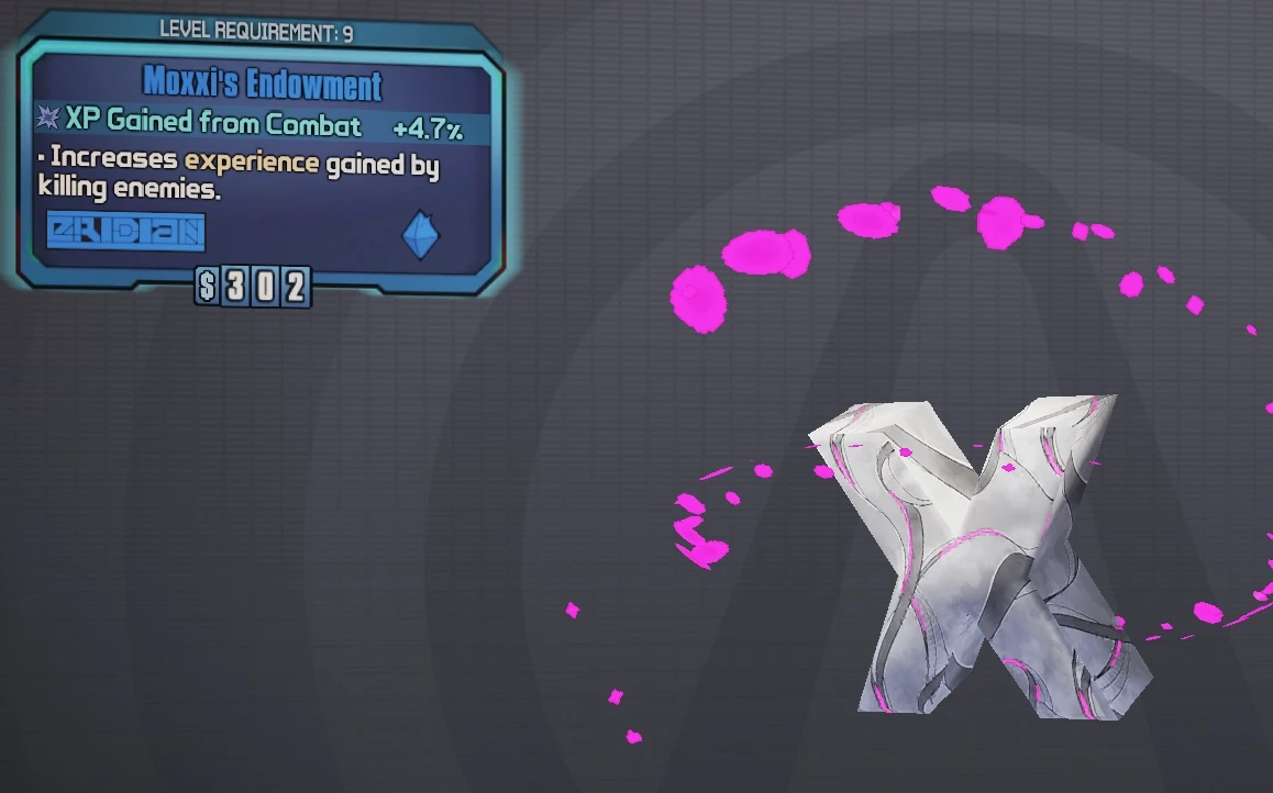 Moxxi's Endowment/Variant Chart Borderlands Wiki Fandom