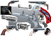 Borderlands2 weapon jakobs pistol by kevin duc