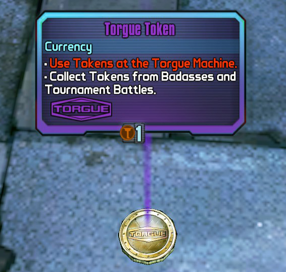 Torgue Token Borderlands Wiki Fandom