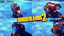 Borderlands 2 - Epic Maliwan Weapons - Animations & Sounds w Slow Motion