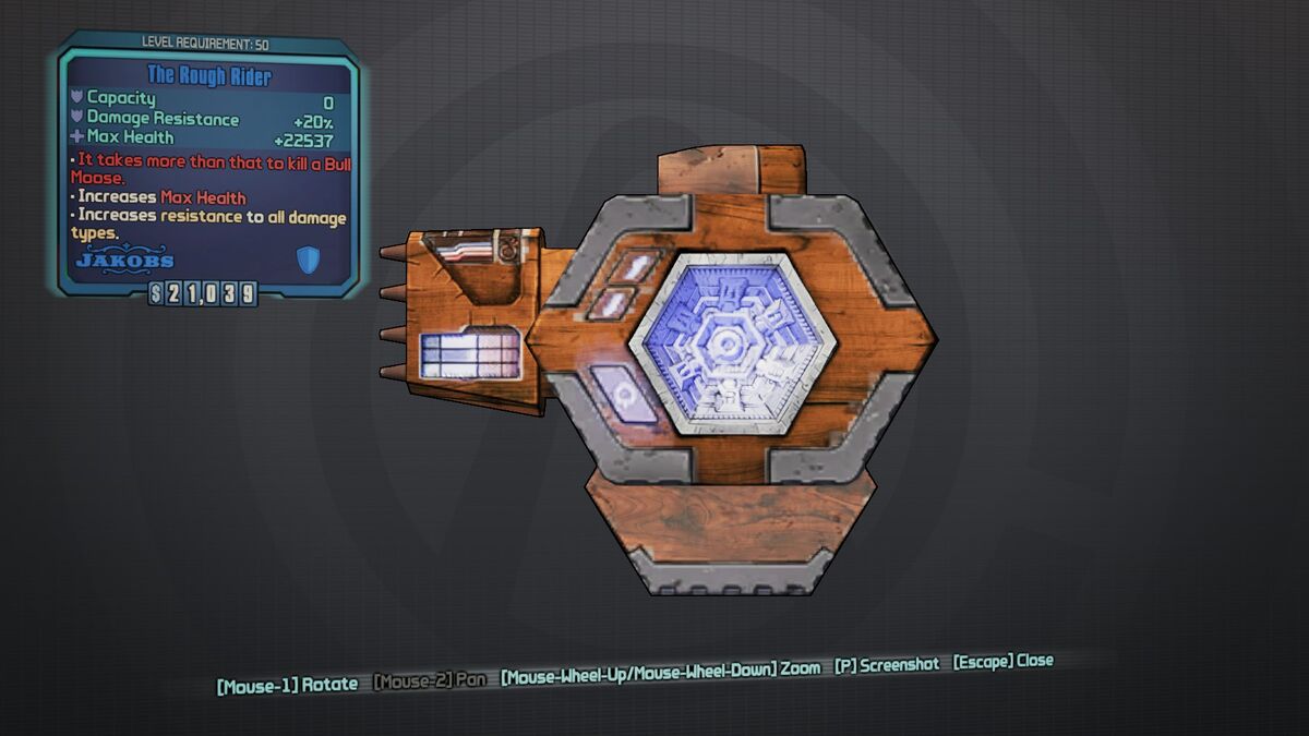 The Rough Rider | Borderlands Wiki | Fandom