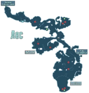 Локация Лес.png (224 Кб) Лес. Красная точка - Древень, зеленая точка - Пикси