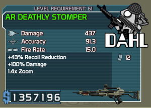 Dahl AR Deathly Stomper (R10) (L61)