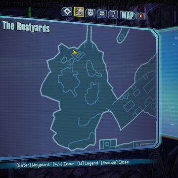 Message In A Bottle The Rustyards Borderlands Wiki Fandom