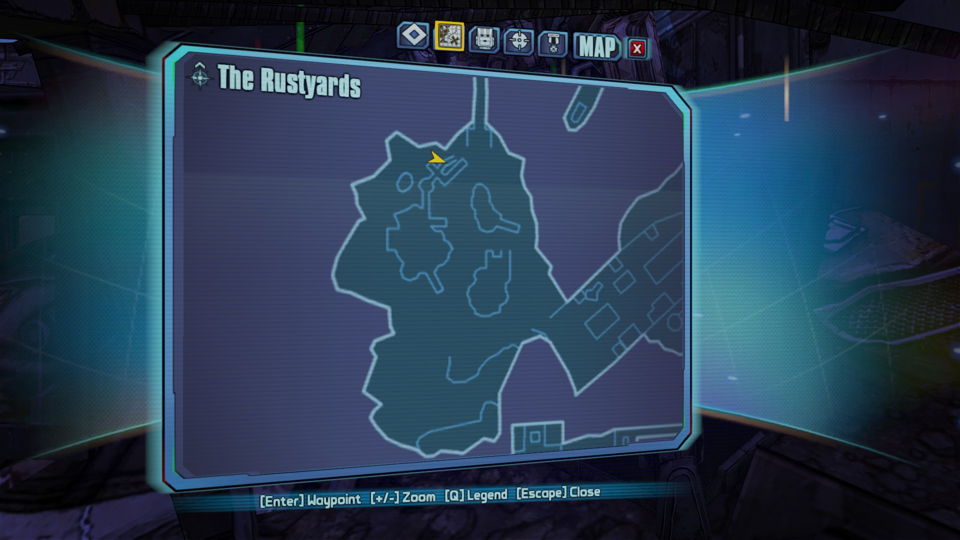 Borderlands 2 Treasure Map Message In A Bottle (The Rustyards) | Borderlands Wiki | Fandom