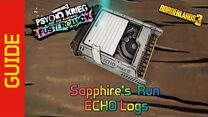 Sapphire's Run ECHO Logs