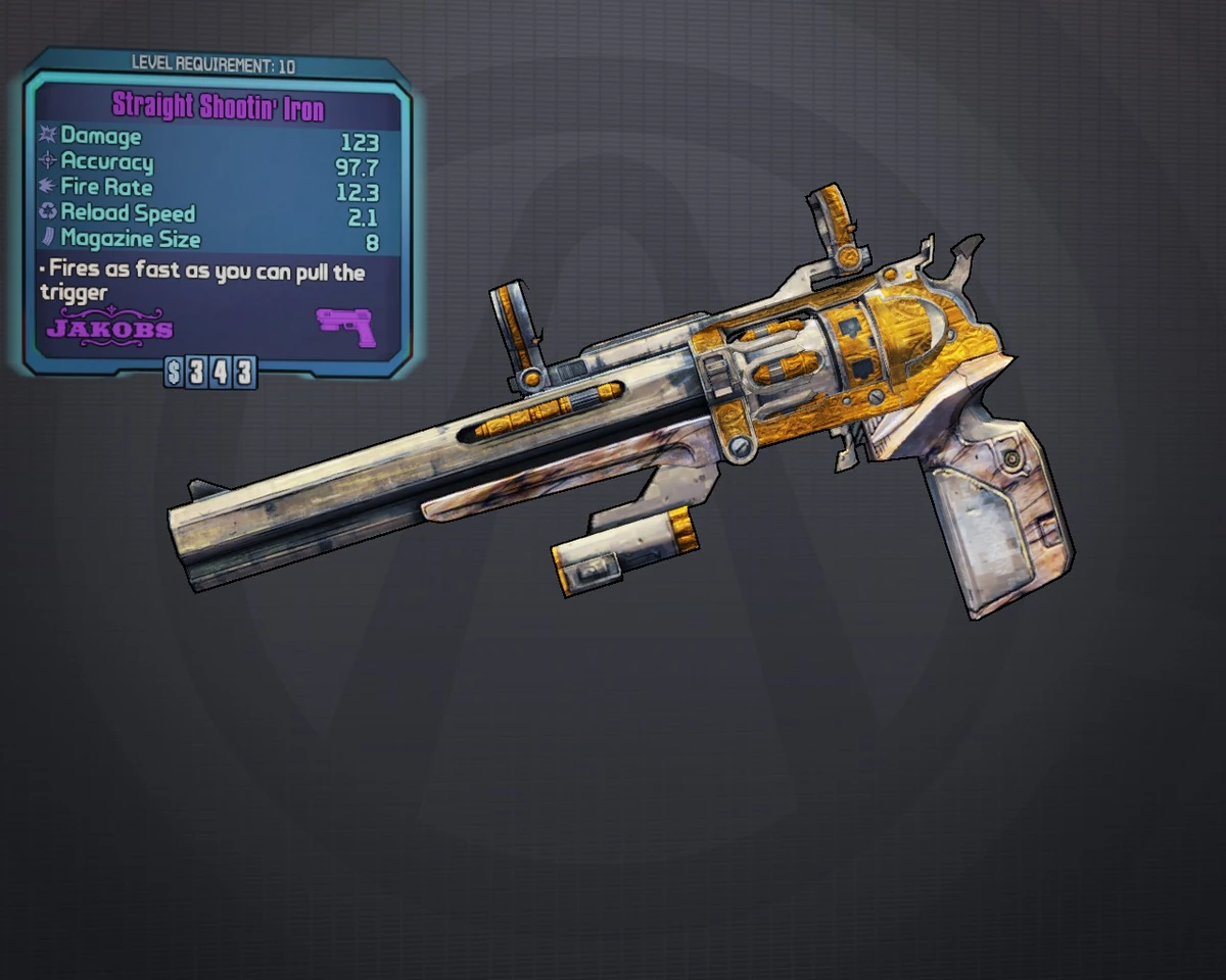 Iron/Variant Chart Borderlands Wiki Fandom