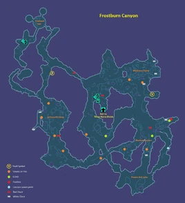 Frostburn Canyon carte