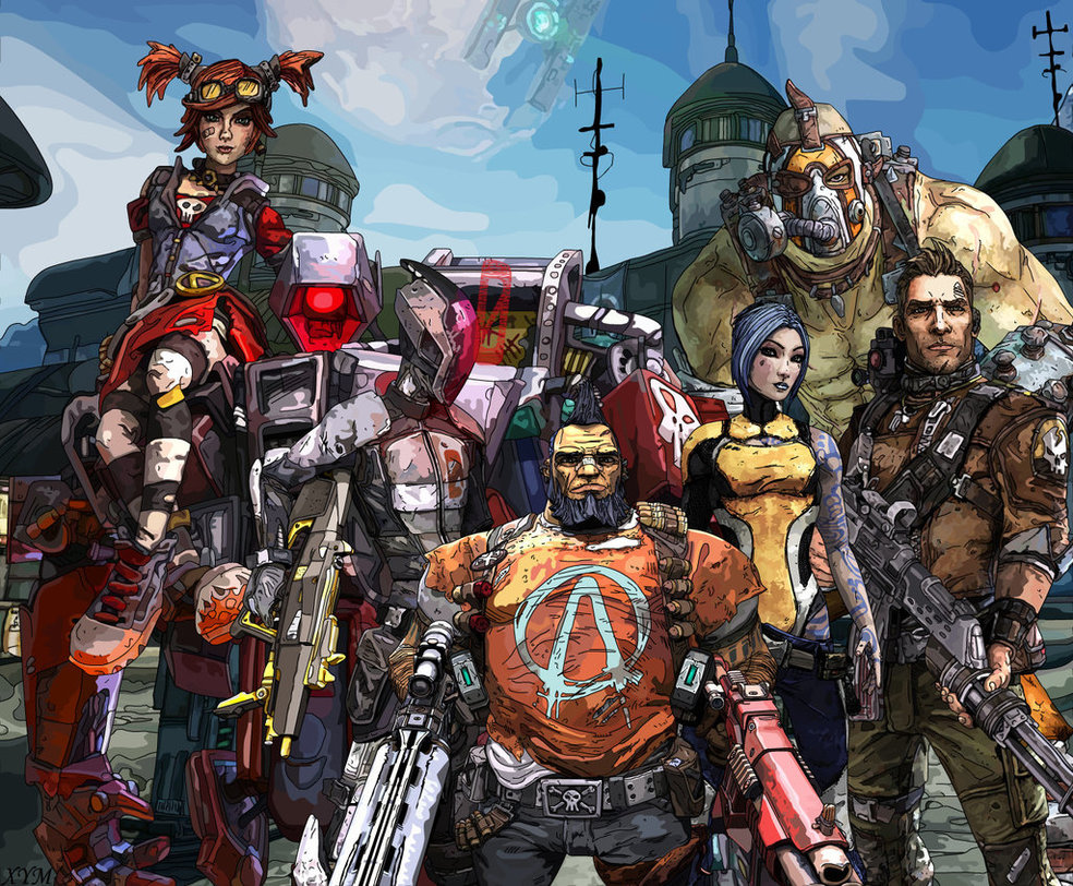 borderlands 2 characters names