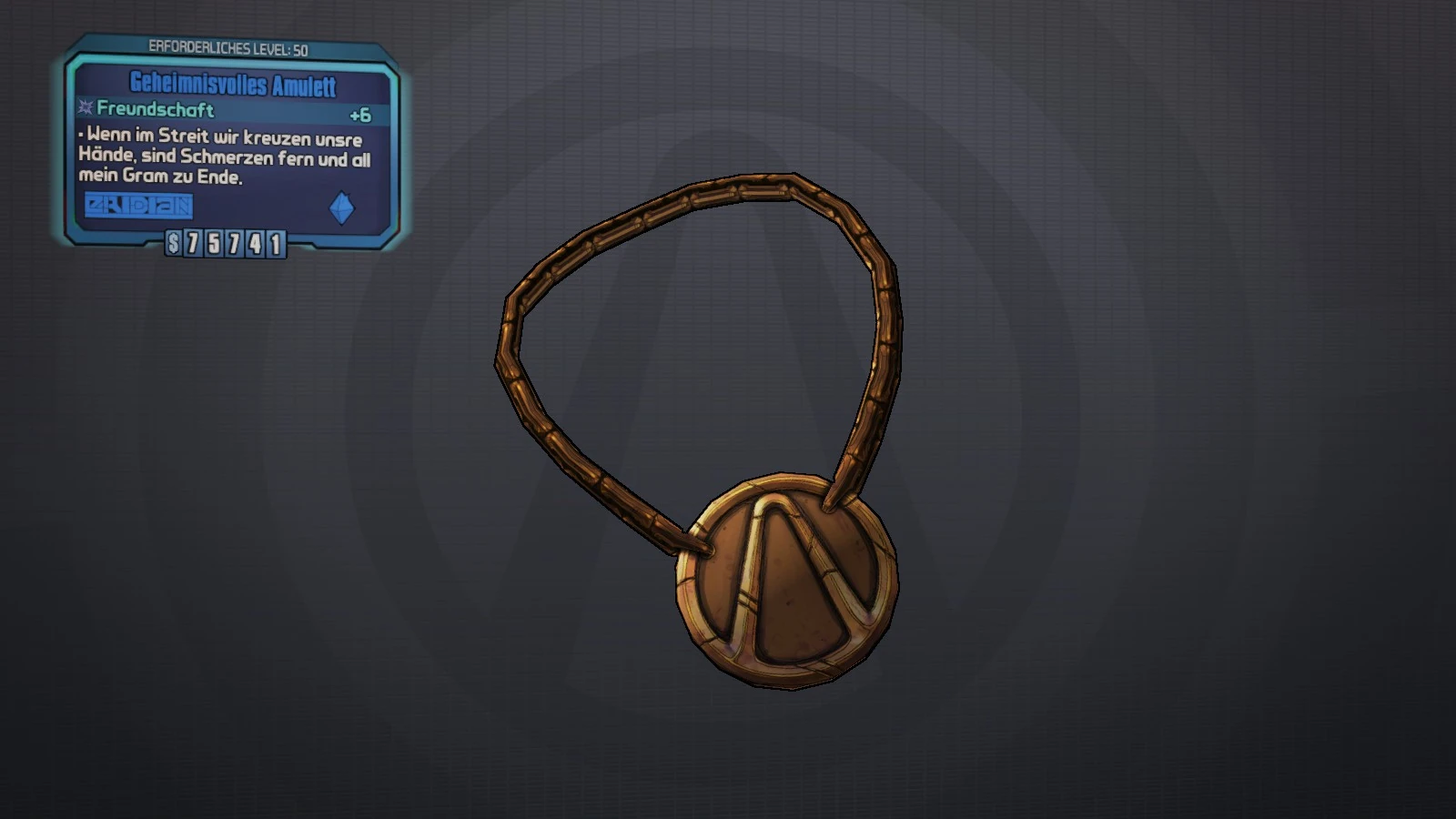 6849497331754186170allegeheimnisvolles Amulett Borderlands Wiki Fandom Powered By Wikiahtml