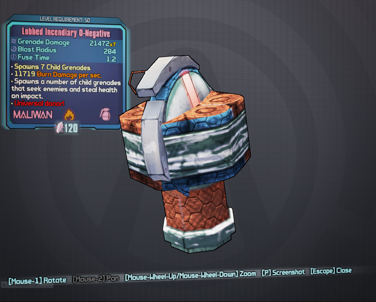 borderlands 2 best grenade mods