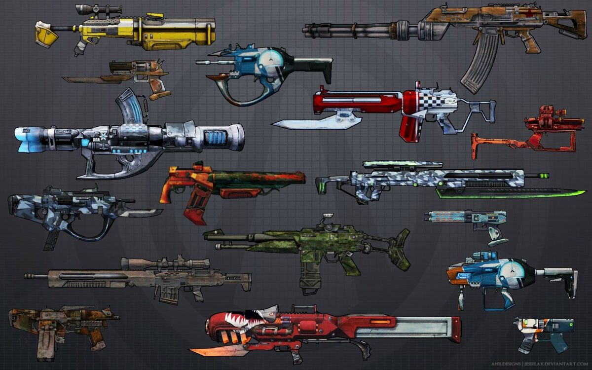 Оружие (Borderlands 2) | Borderlands Wiki | Fandom