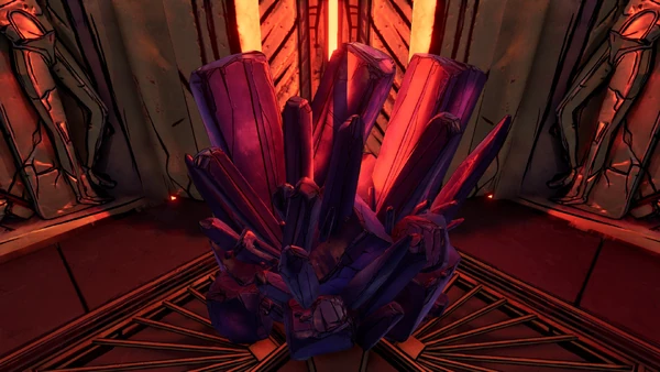 Огромный эридиевый кристалл