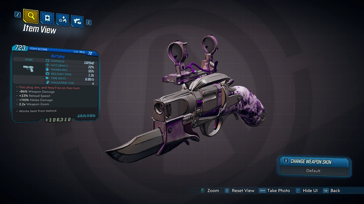 Buttplug | Borderlands Wiki | Fandom