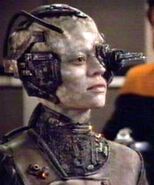 Seven Of Nine, as a Drone.