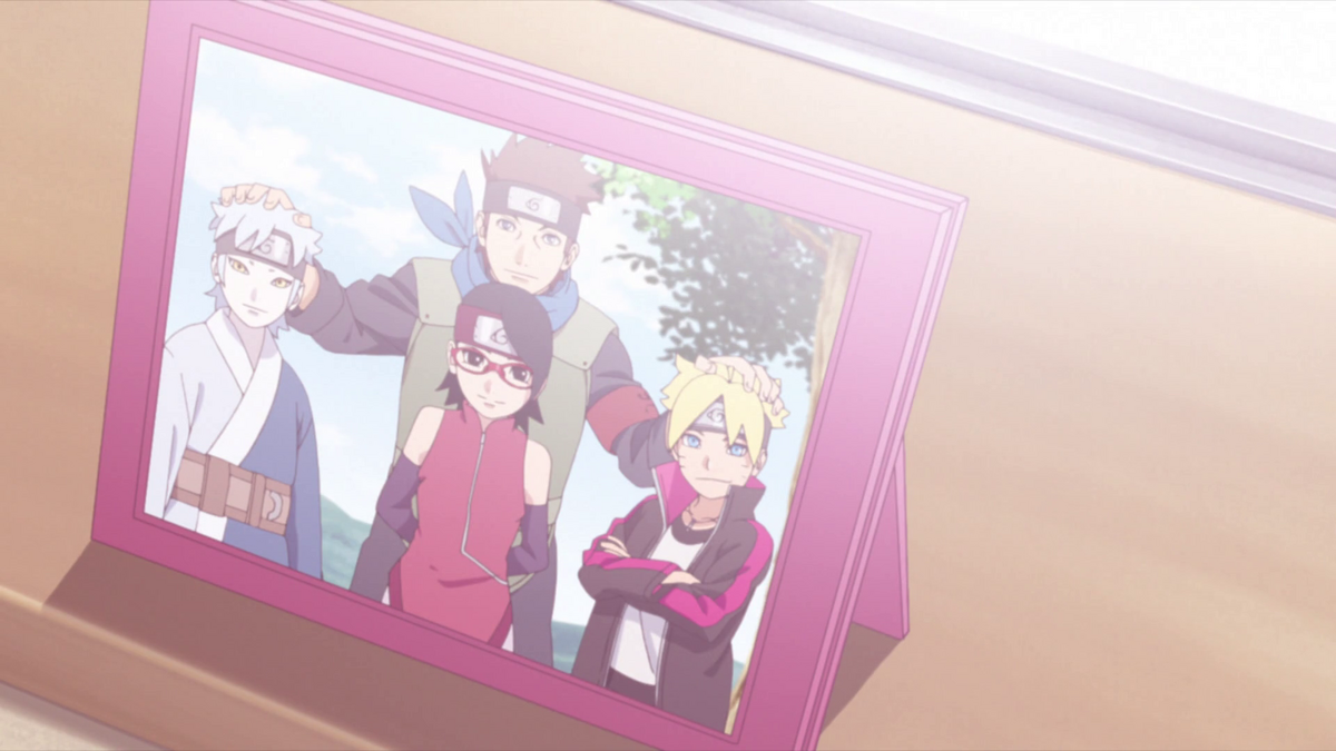 That's what I want to see in the time-skip. The return of team 7. : r/Boruto