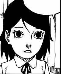 Sarada before she needed glasses
