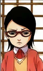 Sarada in the epilogue