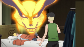 Kawaki meets Kurama