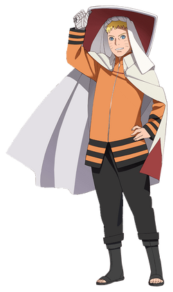 Naruto Uzumaki 7th Hokage Orange Jacket