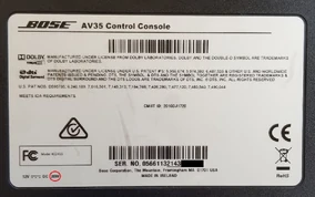 その他 AV35 Control console Bose Lifestyle AV35 Control Console