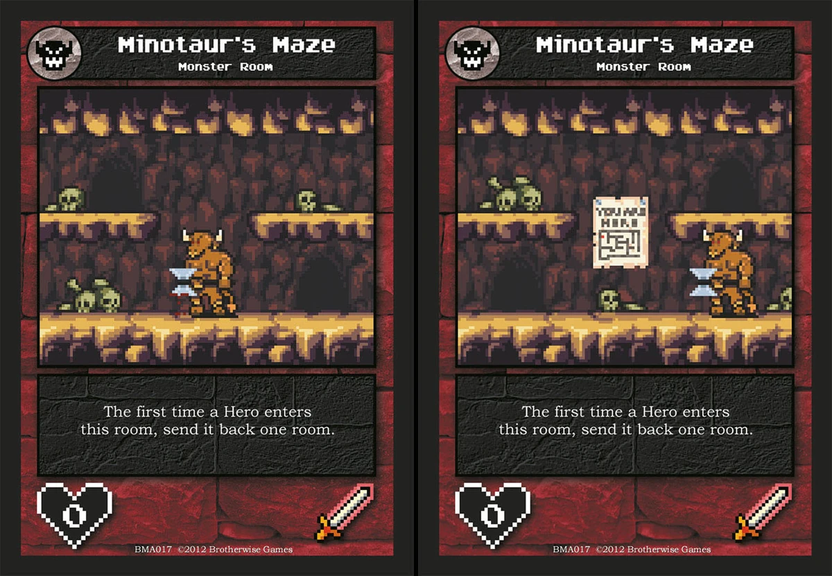 Minotaur's Maze Boss Monster the DungeonBuilding Card Game Wiki Fandom