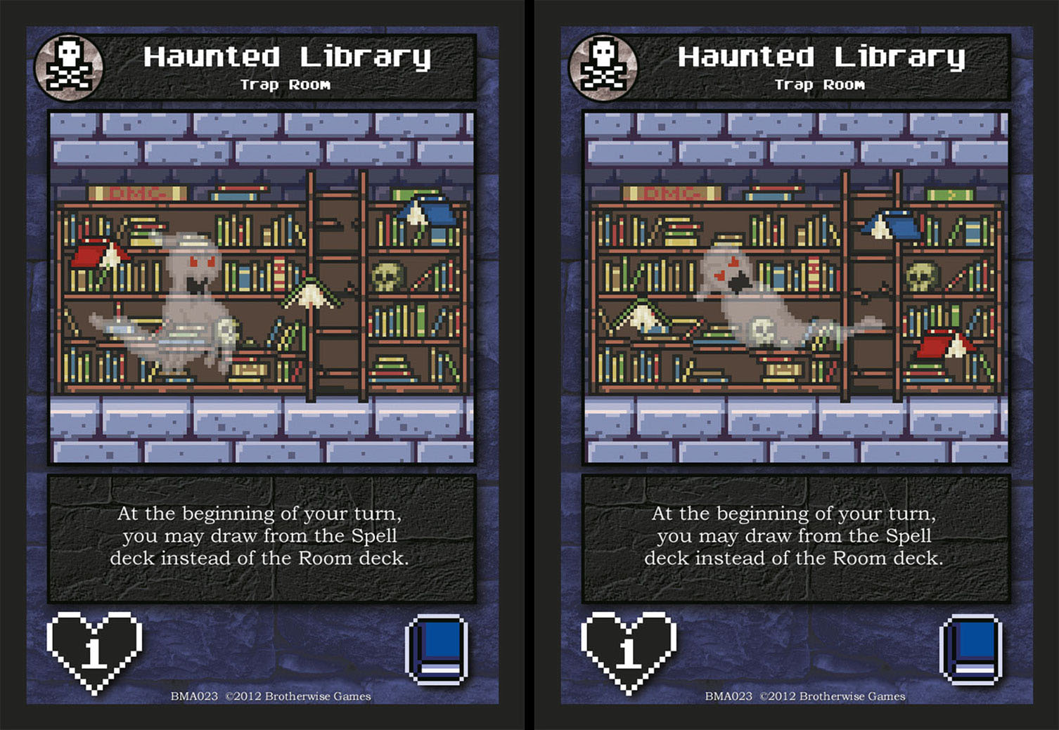 Slud mord sød smag Haunted Library | Boss Monster the Dungeon-Building Card Game Wiki | Fandom