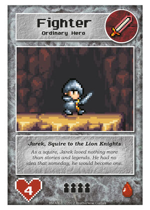 BMA063 Jarek, Squire to the Lion Knights